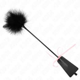 Tickle Feathers mit Rosa Schleife 49 cm von Kink Impact & Touch | Fesselliebe.de