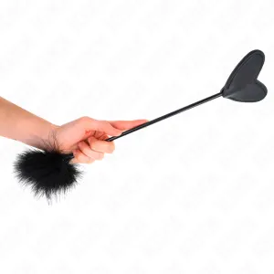 Tickle Feathers mit Herzpaddel 31 cm von Kink Impact & Touch