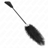 Straussenfedern Zum Kitzeln mit Spitzenpalette 56 cm von Kink Impact & Touch | Fesselliebe.de