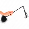 Silikonpeitsche mit Federn Zum Kitzeln 47 cm von Kink Impact & Touch
