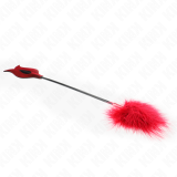 Tickle Feathers mit Rosenförmigem Paddel 8 cm von Kink Impact & Touch | Fesselliebe.de