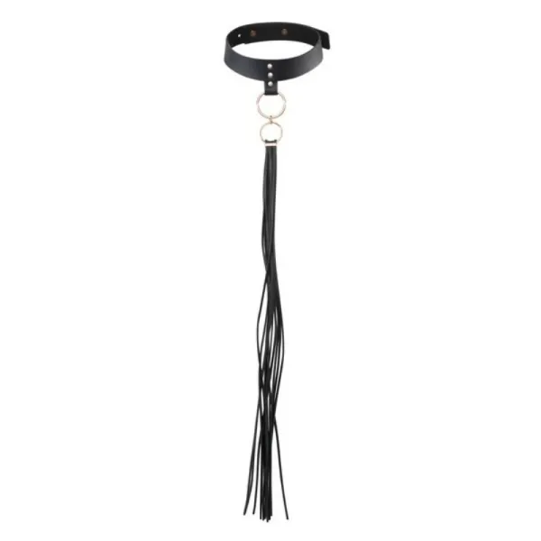 Quasten-Choker Schwarz von Bijoux Maze | Fesselliebe.de