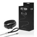 Kettenhalskette mit Noprene-Futter von Fetish Submissive Bondage