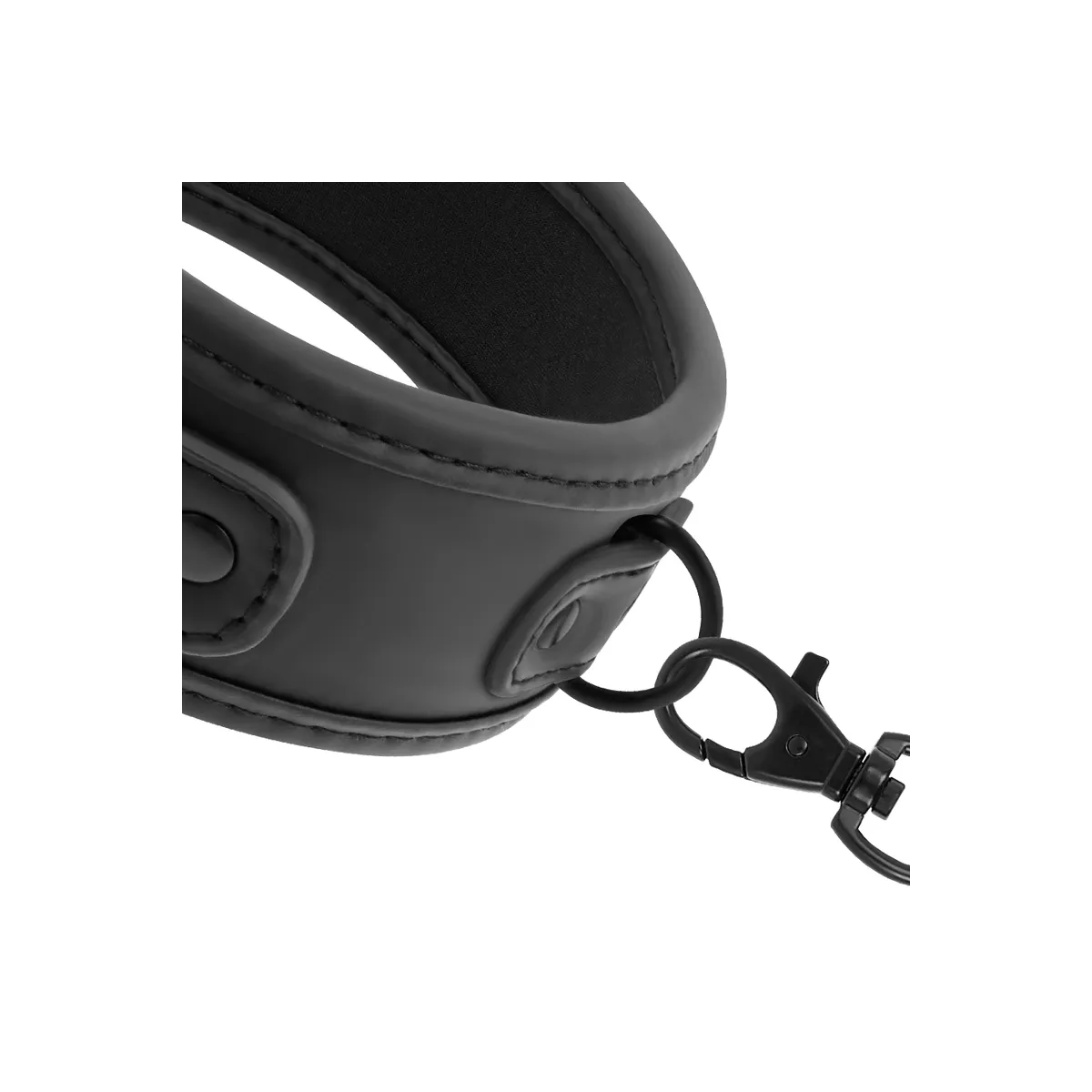 Kettenhalskette mit Noprene-Futter von Fetish Submissive Bondage | Fesselliebe.de