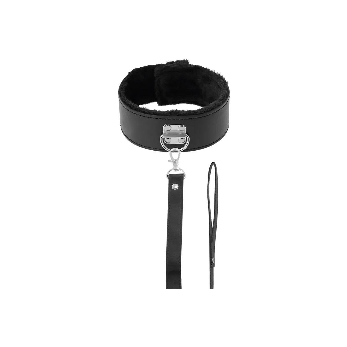 Gefütterte Halskette mit Titankette von Darkness Bondage | Fesselliebe.de