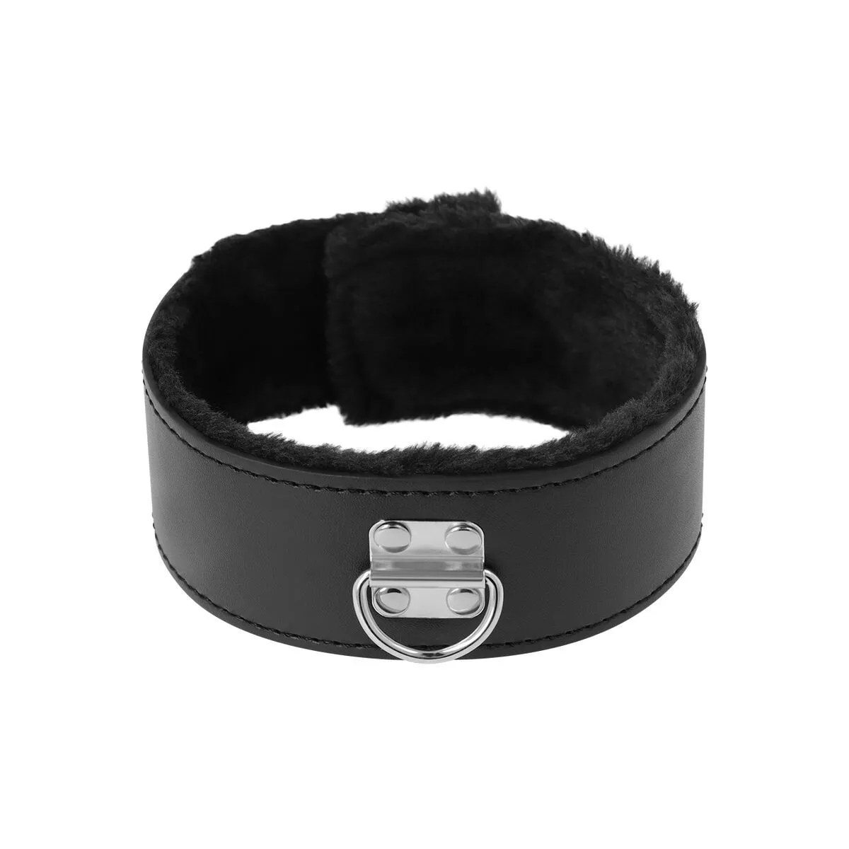 Gefütterte Halskette mit Titankette von Darkness Bondage | Fesselliebe.de