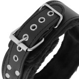 Gefütterte Halskette mit Titankette von Darkness Bondage | Fesselliebe.de