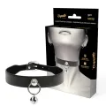 Vegane Leder-Halskette Damen-Accessoire Rassel/Reifen von Coquette Accessories