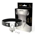 Vegane Leder-Halskette mit Herz-Accessoire mit Schlüssel von Coquette Accessories