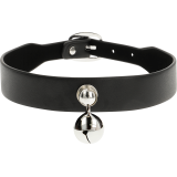 Halskette aus Veganem Leder für Damen Rassel-Zubehör von Coquette Accessories | Fesselliebe.de
