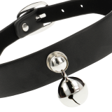 Halskette aus Veganem Leder für Damen Rassel-Zubehör von Coquette Accessories | Fesselliebe.de