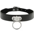 Halskette aus Veganem Leder Fetisch-Accessoire von Coquette Accessories
