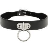 Halskette aus Veganem Leder Fetisch-Accessoire von Coquette Accessories | Fesselliebe.de