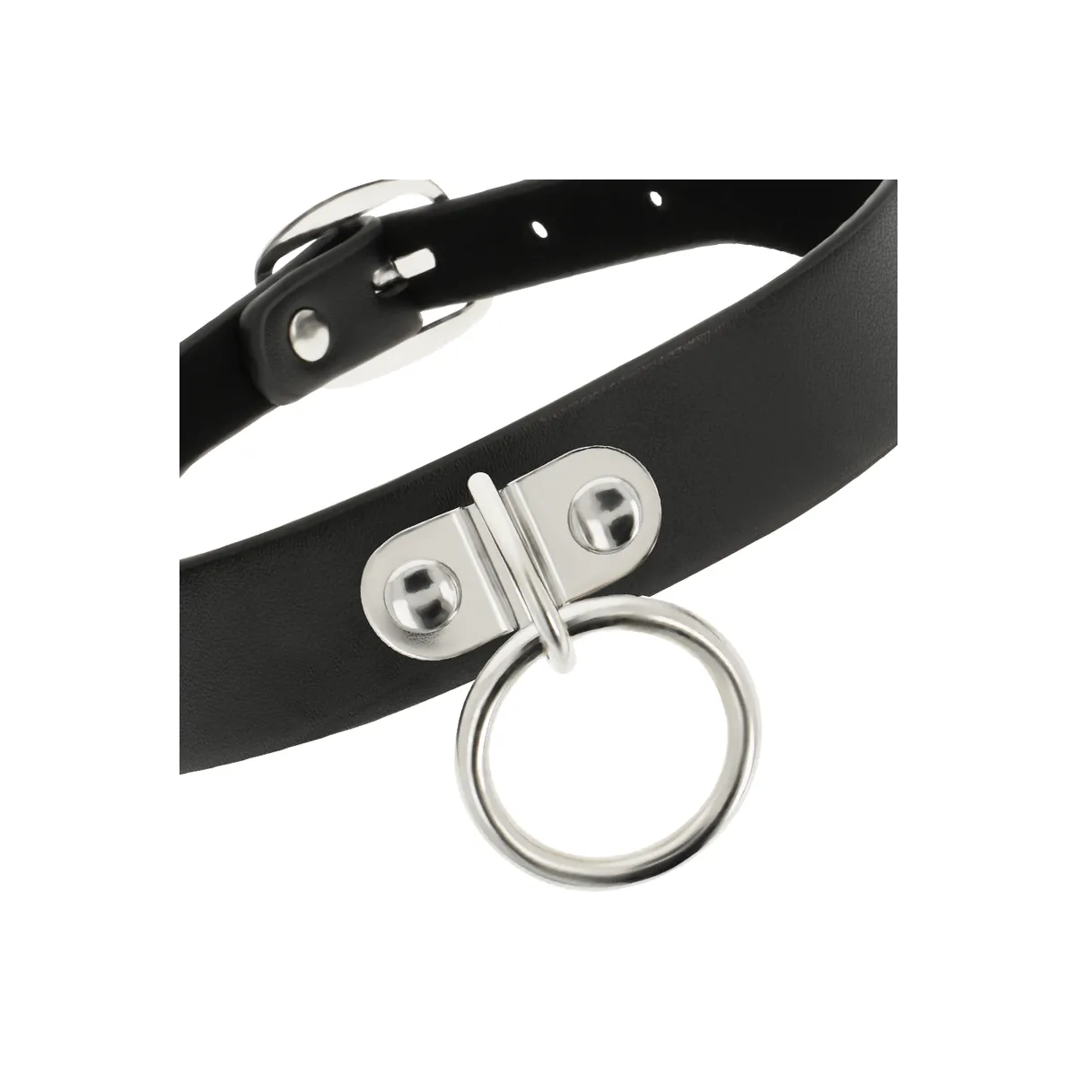 Halskette aus Veganem Leder Fetisch-Accessoire von Coquette Accessories | Fesselliebe.de