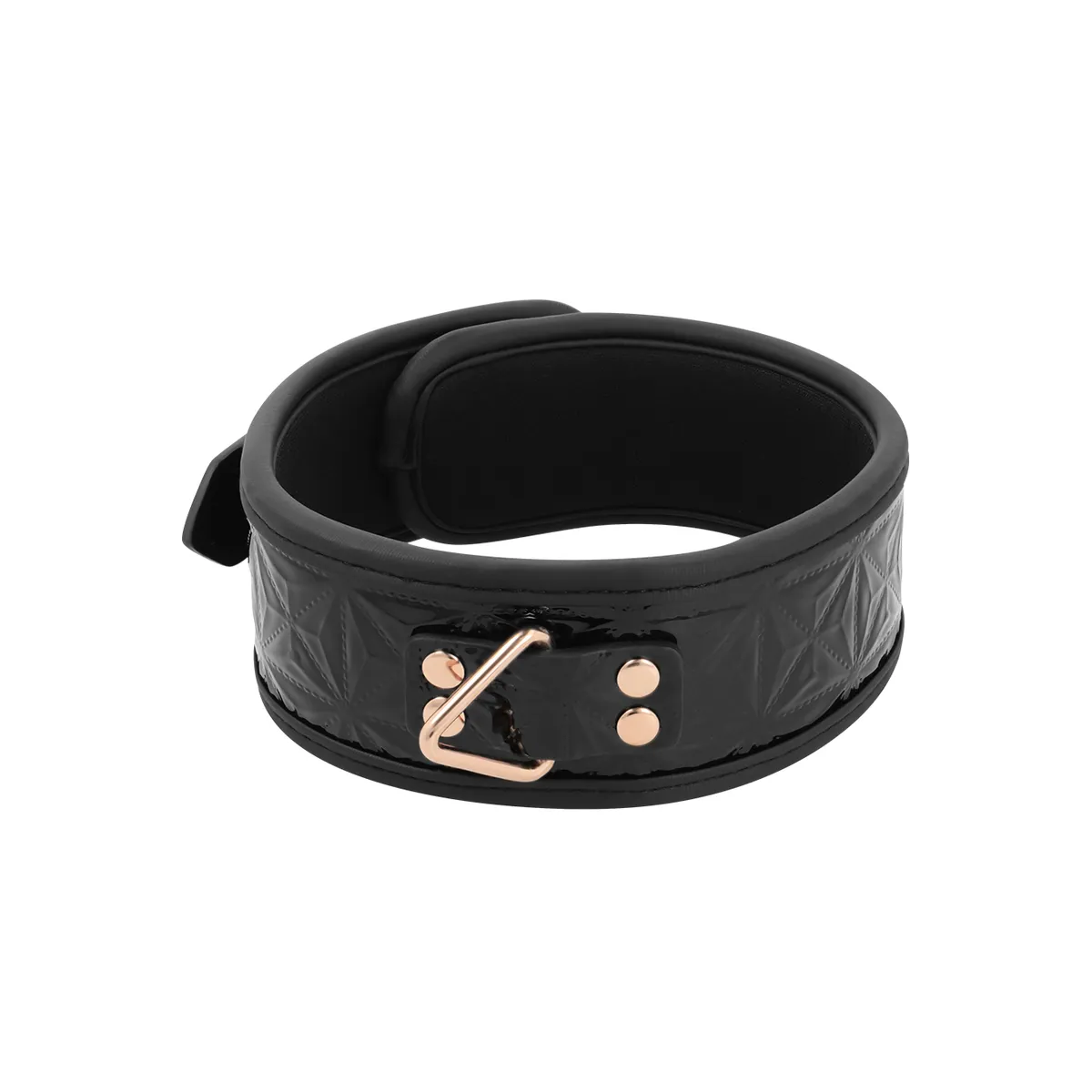 Premium Veganer Lederhalsband von Begme Black Edition | Fesselliebe.de