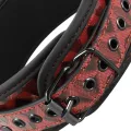 Premium Veganes Lederhalsband mit Neoprenfutter von Begme Red Edition