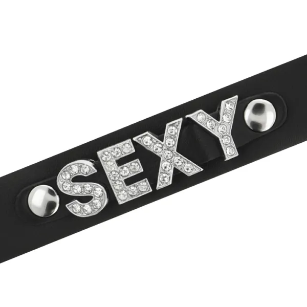 Sexy Veganes Leder-Halsband von Coquette Accessories | Fesselliebe.de