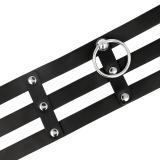 Veganes Leder-Halsband Im Fetisch-Stil von Coquette Accessories | Fesselliebe.de