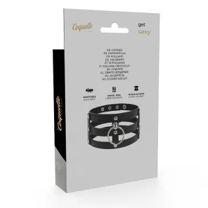 Veganes Leder-Halsband Im Fetisch-Stil von Coquette Accessories