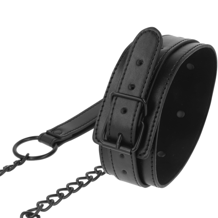 Fetish Veganes Lederhalsband von Intense Fetish | Fesselliebe.de