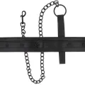 Fetish Veganes Lederhalsband von Intense Fetish