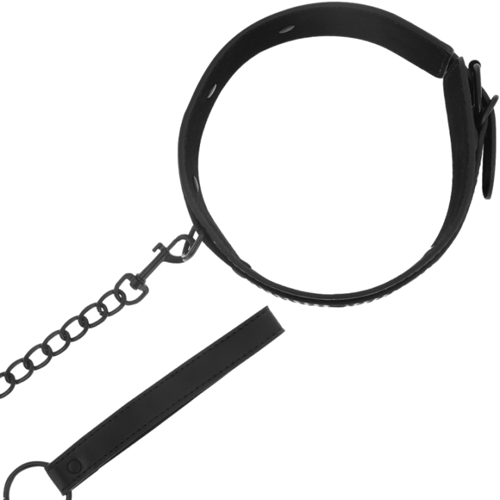 Fetish Veganes Lederhalsband von Intense Fetish | Fesselliebe.de