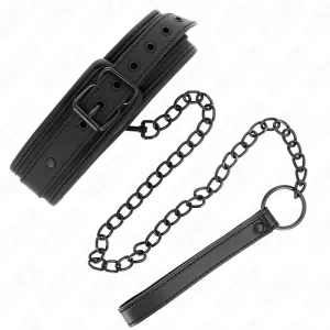 Neopren Bondage Halsband Modell 1 mit Gürtel 78 cm Verstellbar 37,5 X 49,5 cm von Kink Collar & Gag