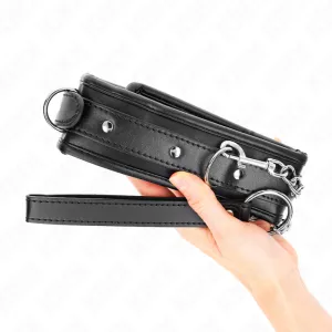 Schwere Halskette mit Gürtel 65 cm Modell 1 Verstellbar 36,5-50 cm von Kink Collar & Gag