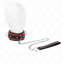 Schwere Halskette mit Gürtel 65 cm Modell 2 Verstellbar 36,5-50 cm von Kink Collar & Gag | Fesselliebe.de