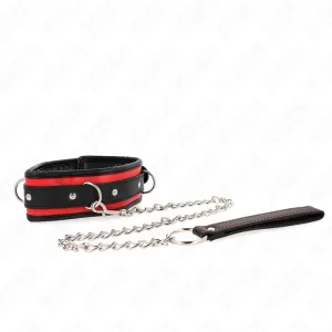 Schwere Halskette mit Gürtel 65 cm Modell 2 Verstellbar 36,5-50 cm von Kink Collar & Gag