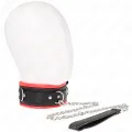 Schwere Halskette mit Gürtel 65 cm Modell 3 Verstellbar 36,5-50 cm von Kink Collar & Gag
