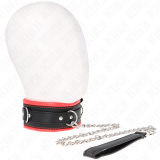 Schwere Halskette mit Gürtel 65 cm Modell 3 Verstellbar 36,5-50 cm von Kink Collar & Gag | Fesselliebe.de