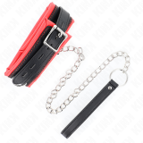Schwere Halskette mit Gürtel 65 cm Modell 3 Verstellbar 36,5-50 cm von Kink Collar & Gag | Fesselliebe.de
