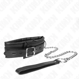 Schwere Halskette mit Gürtel 65 cm Modell 4 Verstellbar 36,5-50 cm von Kink Collar & Gag
