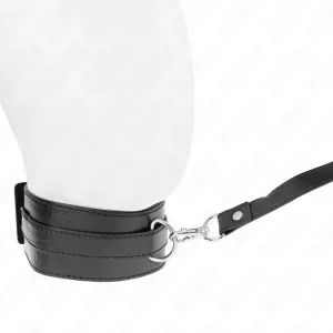 Halskette mit Gürtel 116 cm Modell 1 Verstellbar 36-43 cm X 5 cm von Kink Collar & Gag