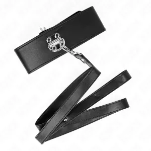 Halskette mit Gürtel 116 cm Modell 2 Verstellbar 36-43 cm X 5 cm von Kink Collar & Gag