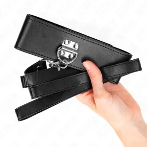 Halskette mit Gürtel 116 cm Modell 2 Verstellbar 36-43 cm X 5 cm von Kink Collar & Gag