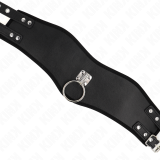 Halskette 65 cm mit Breitem Riemen Verstellbar 40-55 cm X 10 cm von Kink Collar & Gag | Fesselliebe.de