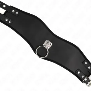 Halskette 65 cm mit Breitem Riemen Verstellbar 40-55 cm X 10 cm von Kink Collar & Gag