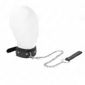 Halskette mit Leine 65 cm 1 Ring Verstellbar 38-49 cm X 5 cm von Kink Collar & Gag