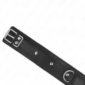 Halskette mit Leine 65 cm 1 Ring Verstellbar 38-49 cm X 5 cm von Kink Collar & Gag