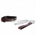 Halskette mit Band 65 cm Herzdetails 52,5 X 2,5 cm von Kink Collar & Gag