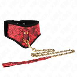 Scandal Modell Halskette mit Spitzenband 75 cm 44 X 10 cm von Kink Collar & Gag | Fesselliebe.de