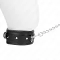 Halskette mit Glänzendem Schnalle-Band 65 cm 48,5 cm X 5,3 cm von Kink Collar & Gag