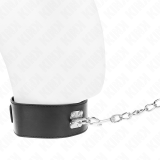 Basismodell Halsband mit Leine 65 cm Modell 0 von Kink Collar & Gag | Fesselliebe.de