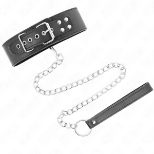Basismodell Halsband mit Leine 65 cm Modell 0 von Kink Collar & Gag