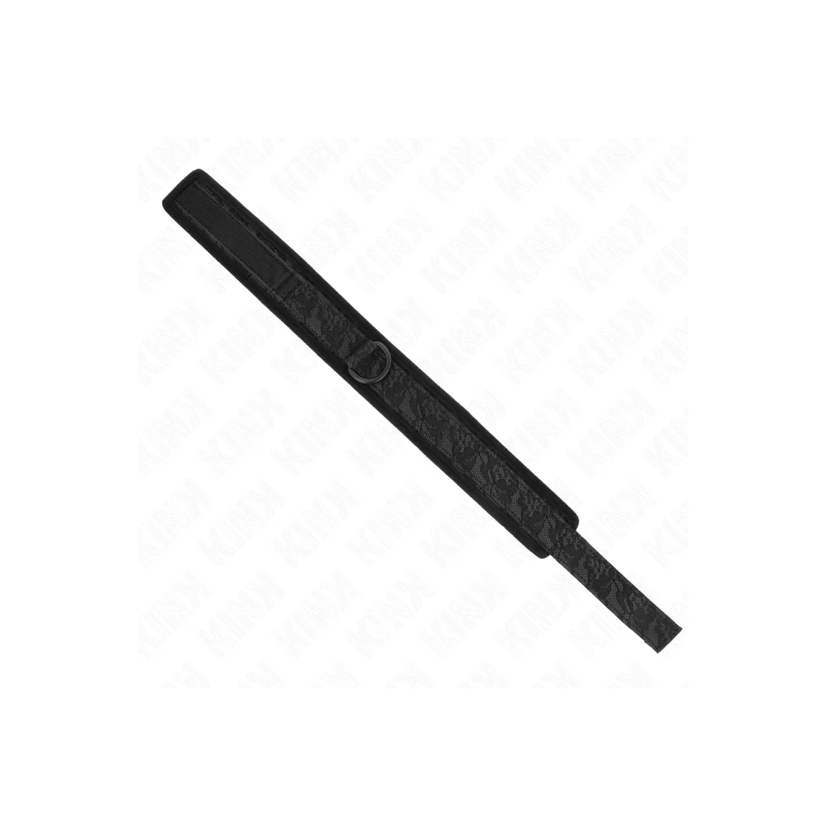 Basismodell Halsband mit Leine 77 cm Modell 5 Verstellbar 34-54 cm X 5 cm von Kink Collar & Gag | Fesselliebe.de