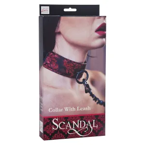 Scandal Halskette mit Schwarzem Riemen von Calexotics