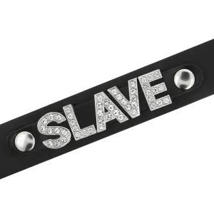 Sklaven-Halsband aus Veganem Leder von Coquette Accessories