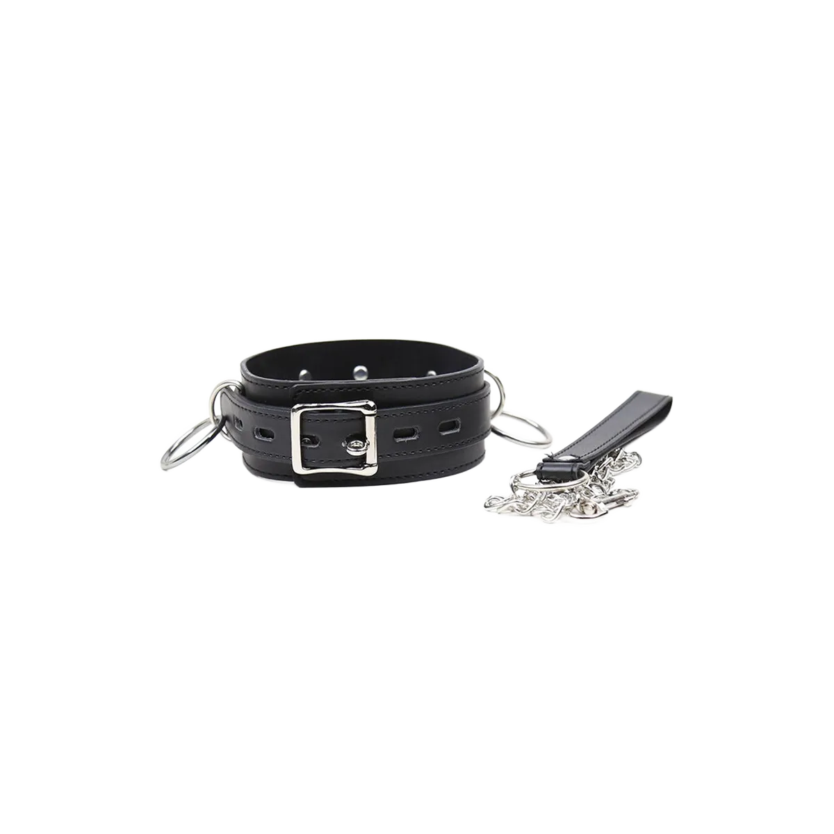 Submission-Halskette mit 3 Ringen von Ohmama Fetish | Fesselliebe.de
